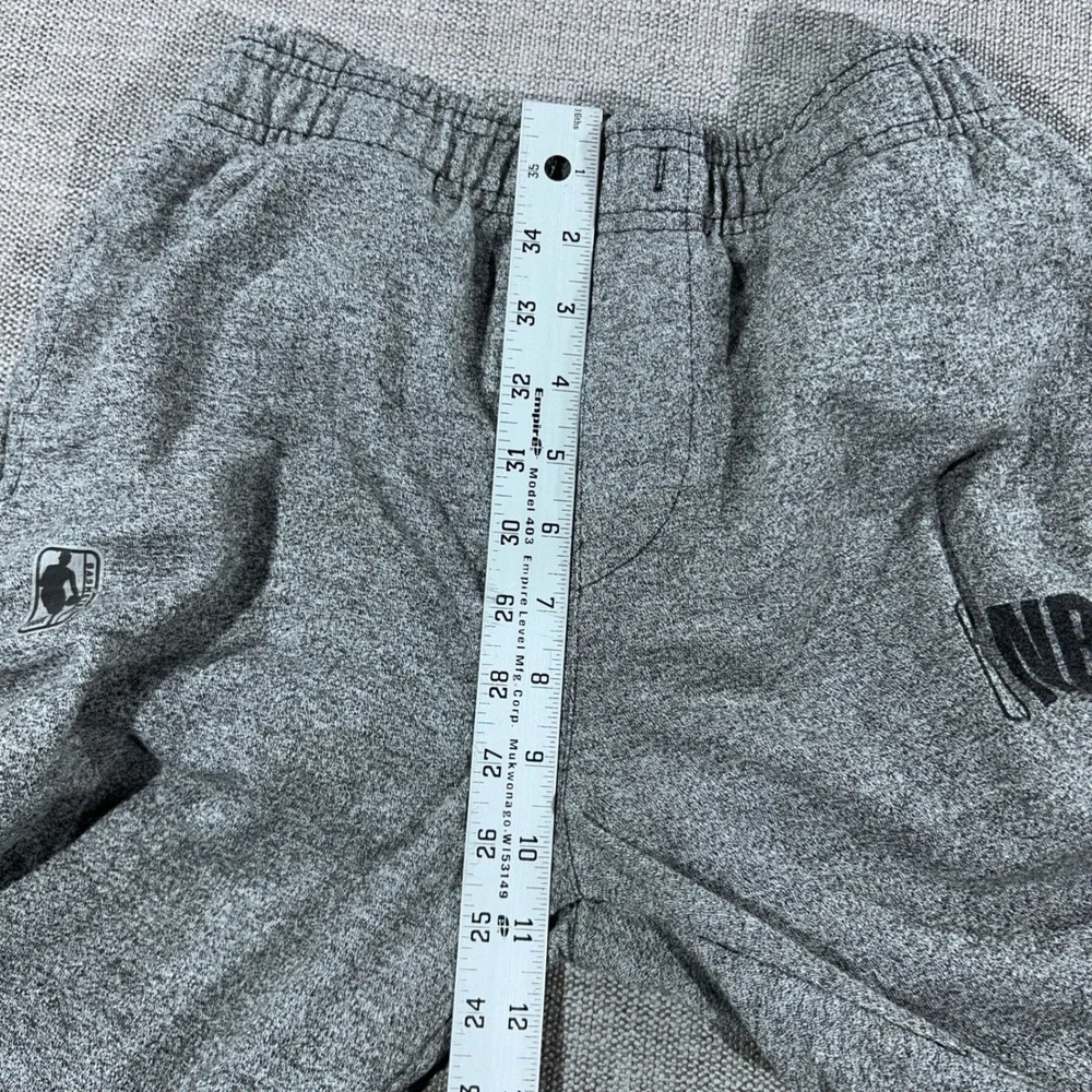 NBA Sweatpants Boys XL 18-20 Gray Good Heathered Logo Joggers